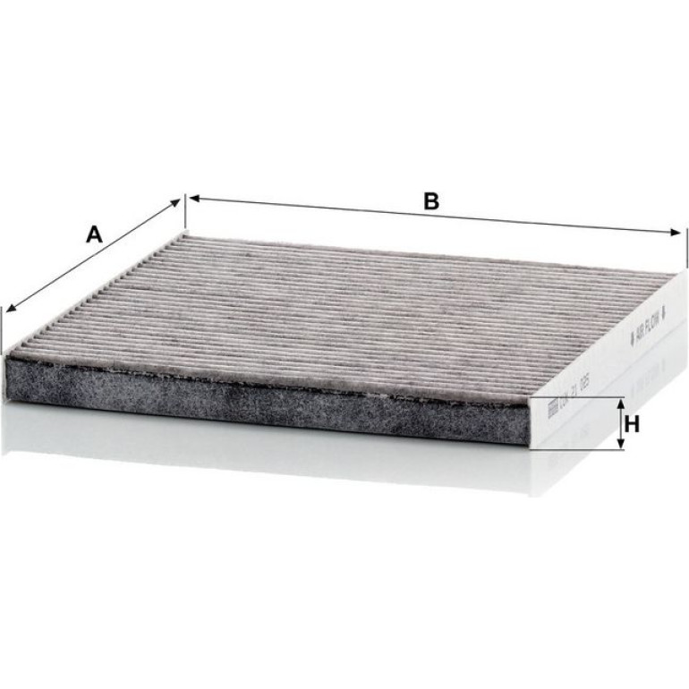 MANN-FILTER CUK 21 025 Innenraumfilter, Aktivkohlefilter MANN-FILTER CUK 21 025 Innenraumfilter, Aktivkohlefilter