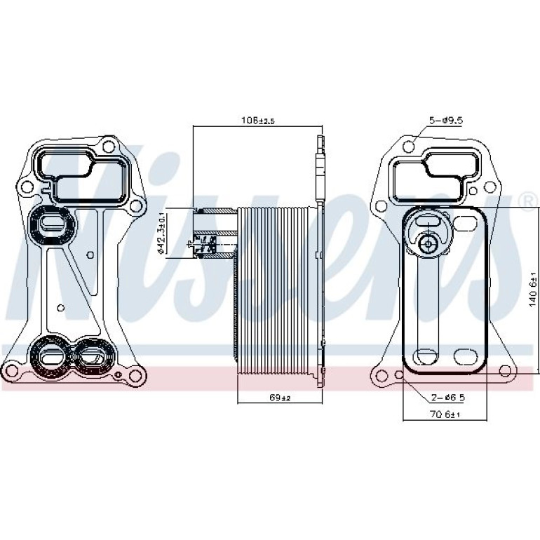 Ölkühler, Motoröl 90901
