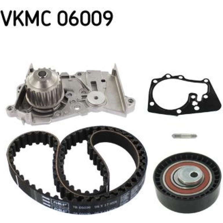 Wasserpumpe + Zahnriemensatz VKMC 06009