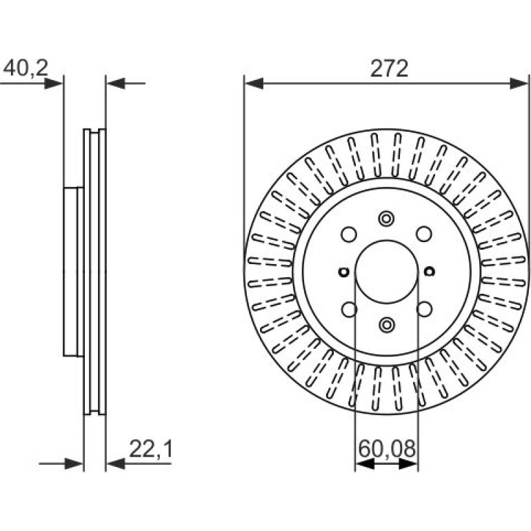 Bremsscheibe 0 986 479 789 Bremsscheibe 0 986 479 789