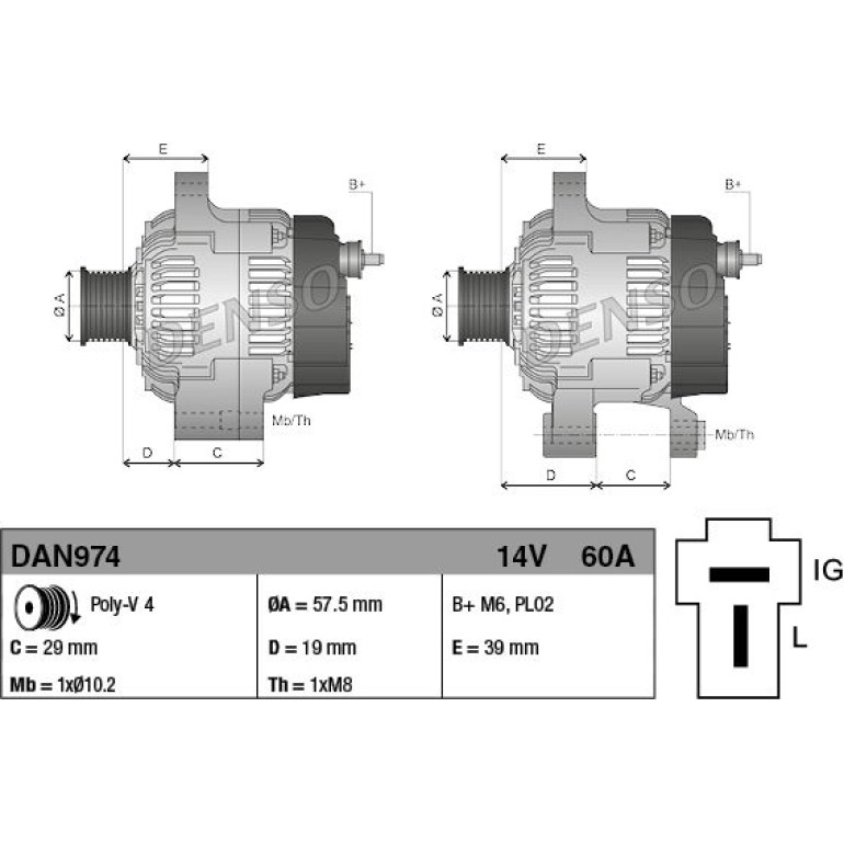 Generator DAN974 Generator DAN974