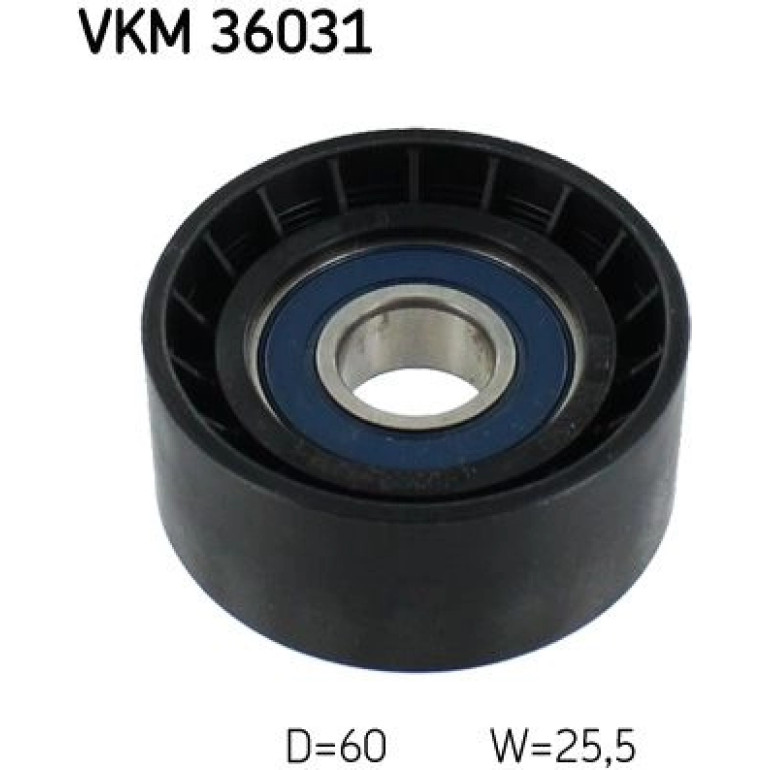 Umlenk-/Führungsrolle, Keilrippenriemen VKM 36031 Umlenk-/Führungsrolle, Keilrippenriemen VKM 36031
