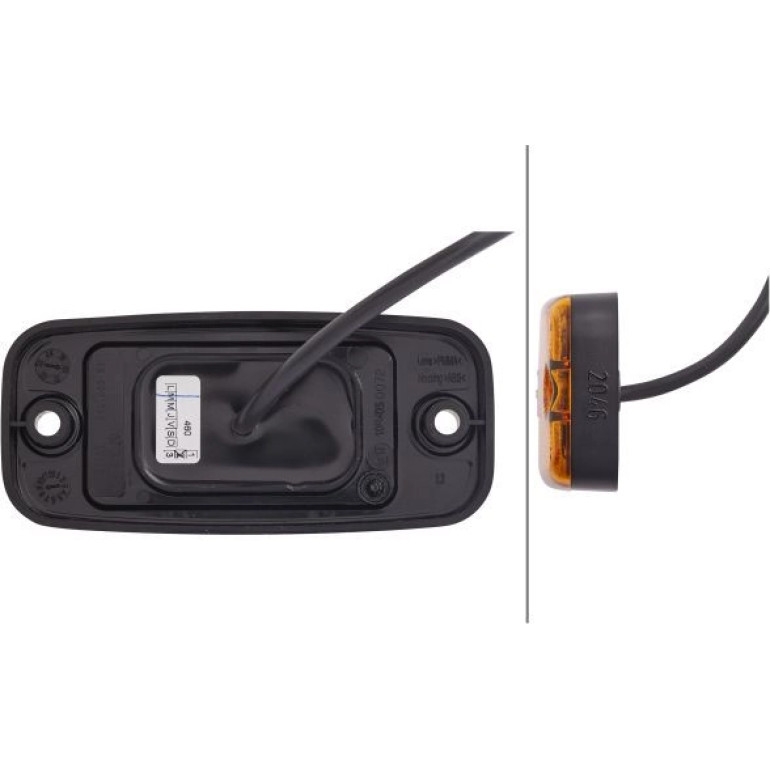 Seitenmarkierungsleuchte 2PS 345 600-011