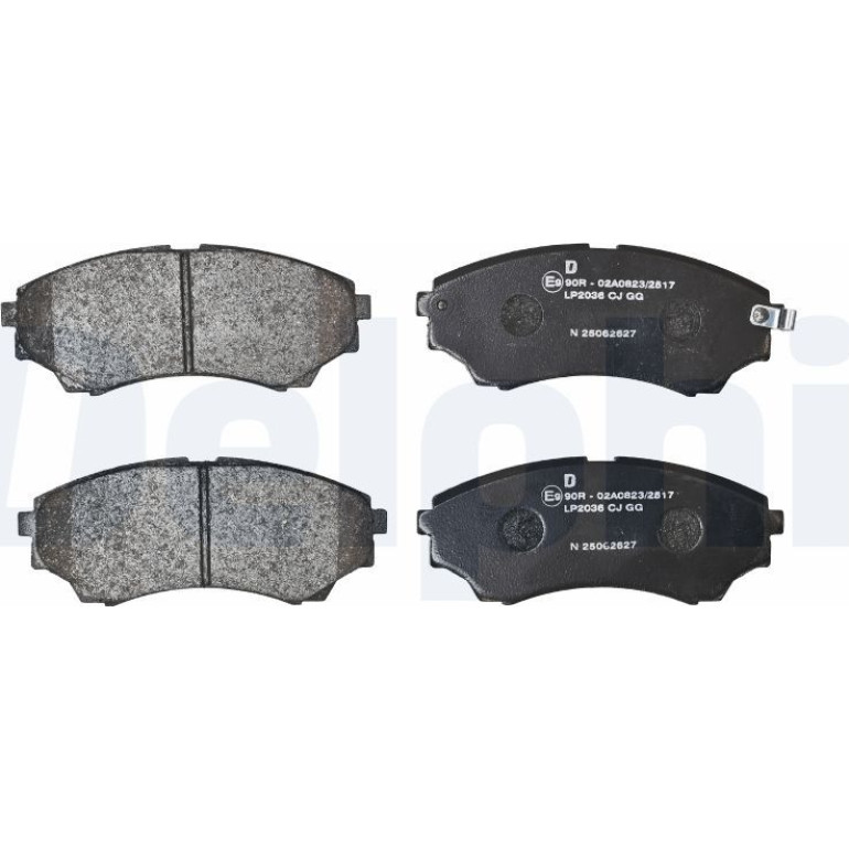 Bremsbelagsatz, Scheibenbremse LP2036 Bremsbelagsatz, Scheibenbremse LP2036