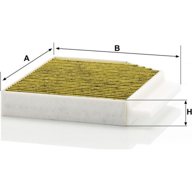 MANN-FILTER FP 26 023 Innenraumfilter FreciousPlus Aktivkohlefilter mit Polyphenol, antibakteriell, Feinstaubfilter (PM 2.5) MANN-FILTER FP 26 023 Innenraumfilter FreciousPlus Aktivkohlefilter mit Polyphenol, antibakteriell, Feinstaubfilter (PM 2.5)