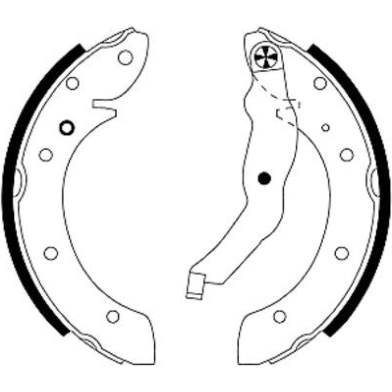 Bremsbackensatz 91044000 Bremsbackensatz 91044000