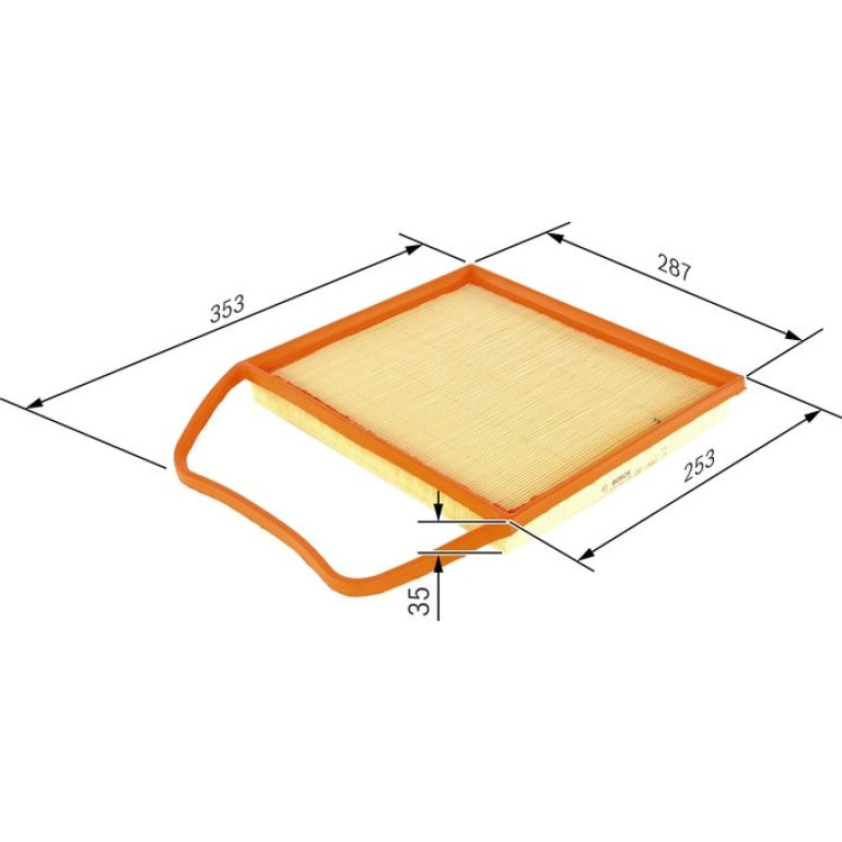 BOSCH F 026 400 148 Luftfilter BOSCH F 026 400 148 Luftfilter