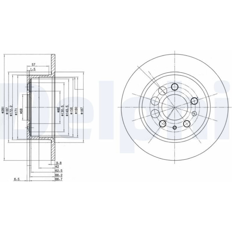 Bremsscheibe BG2103