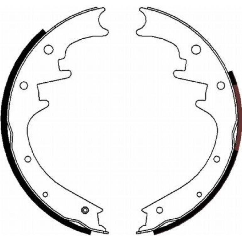 Bremsbackensatz 8DB 355 000-311