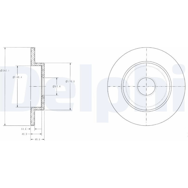 Bremsscheibe BG3761 Bremsscheibe BG3761