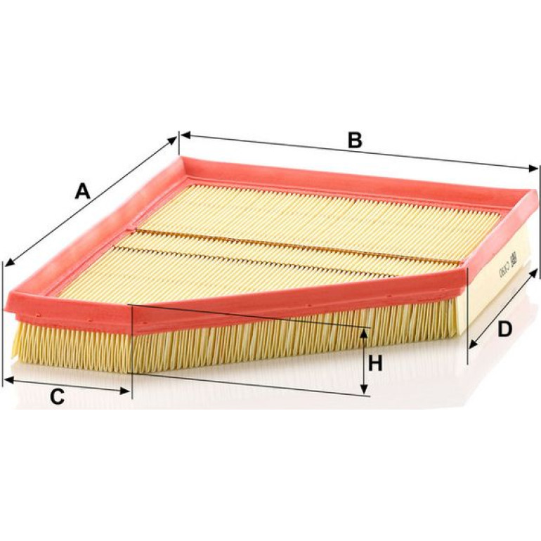 MANN-FILTER C 3090/1 Luftfilter