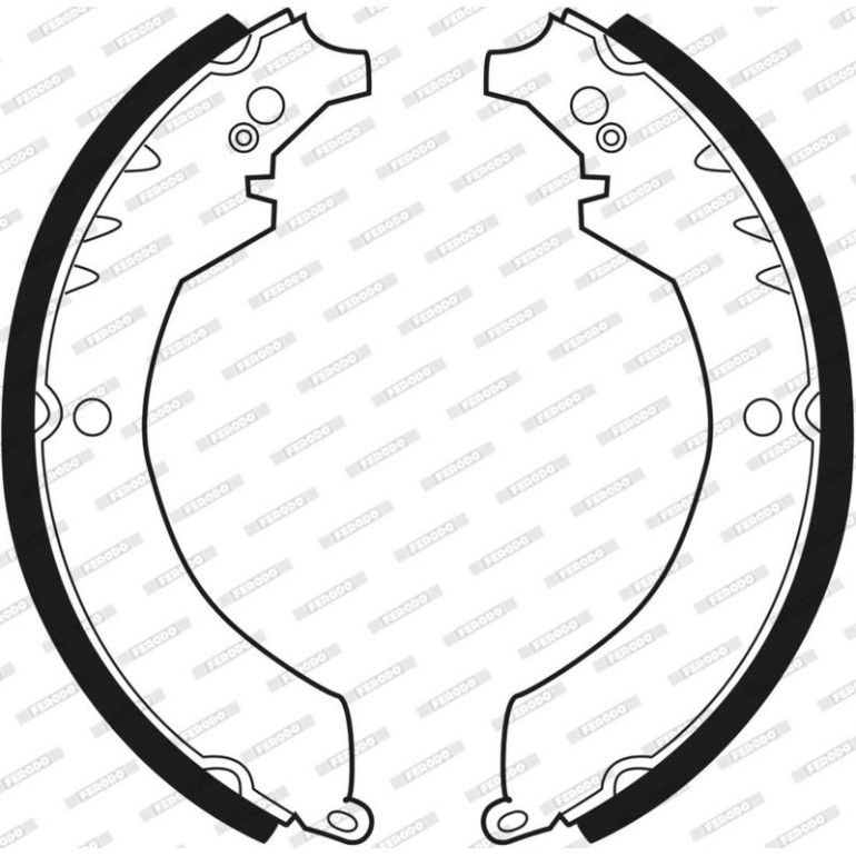 Bremsbackensatz FSB327 Bremsbackensatz FSB327