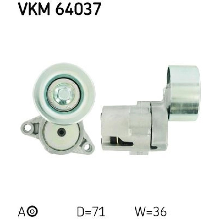 Spannrolle, Keilrippenriemen VKM 64037