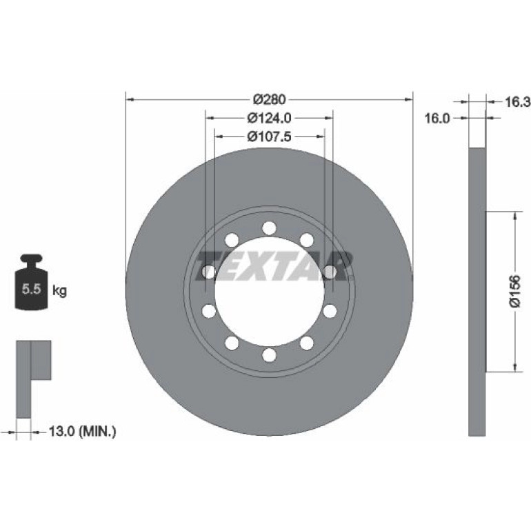 Bremsscheibe 92152003