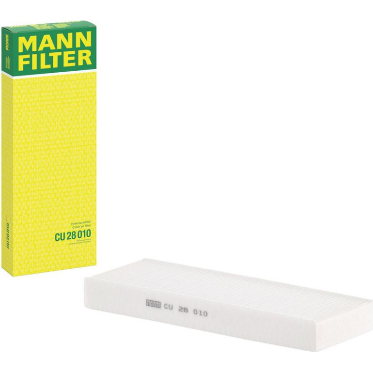 MANN-FILTER CU 28 010 Innenraumfilter, Partikelfilter MANN-FILTER CU 28 010 Innenraumfilter, Partikelfilter