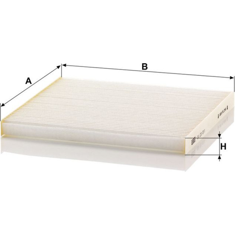 MANN-FILTER CU 23 011 Innenraumfilter, Partikelfilter MANN-FILTER CU 23 011 Innenraumfilter, Partikelfilter