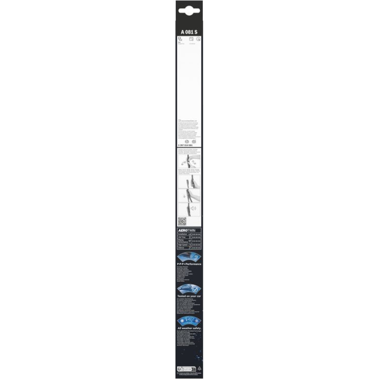 BOSCH A 081 S Scheibenwischer Aerotwin 3 397 014 081 BOSCH A 081 S Scheibenwischer Aerotwin 3 397 014 081