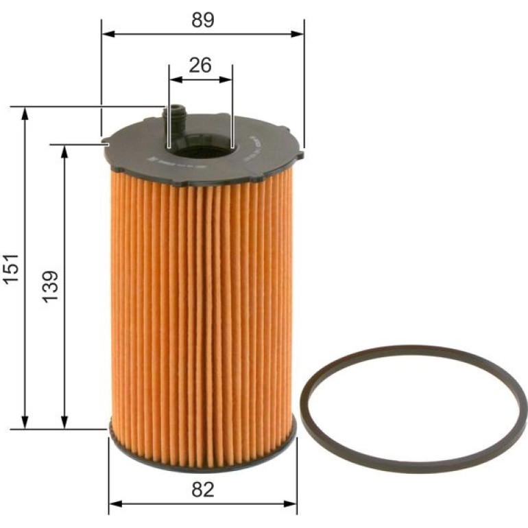 BOSCH 1 457 429 307 Ölfilter BOSCH 1 457 429 307 Ölfilter