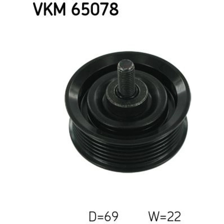 Umlenk-/Führungsrolle, Keilrippenriemen VKM 65078