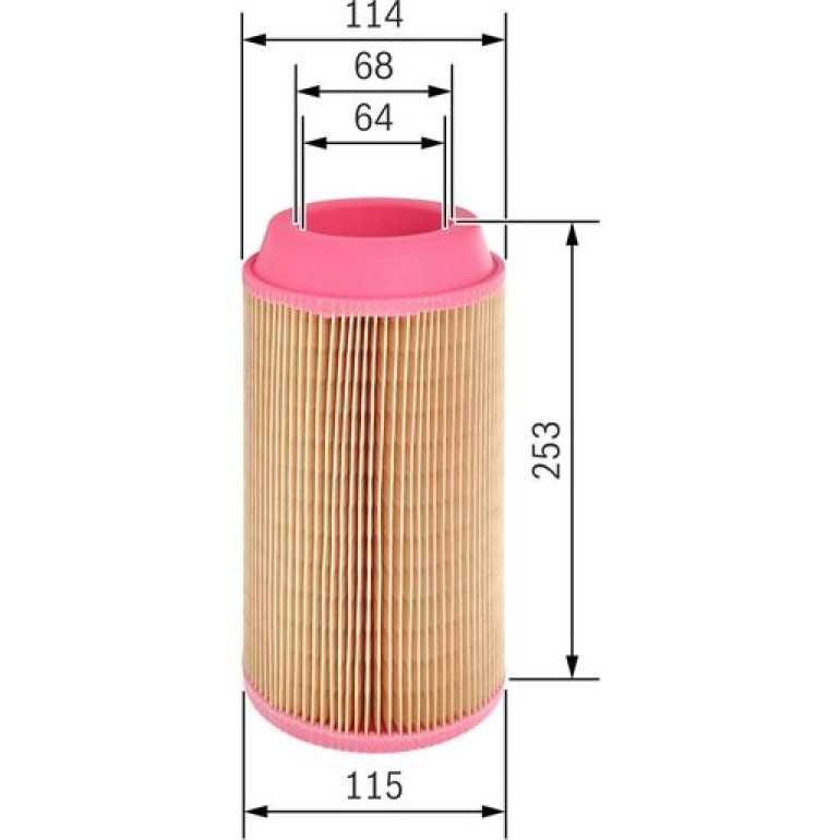 BOSCH F 026 400 238 Luftfilter BOSCH F 026 400 238 Luftfilter