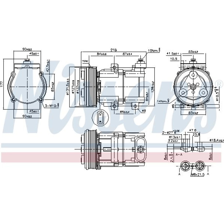 Kompressor, Klimaanlage 890081 Kompressor, Klimaanlage 890081
