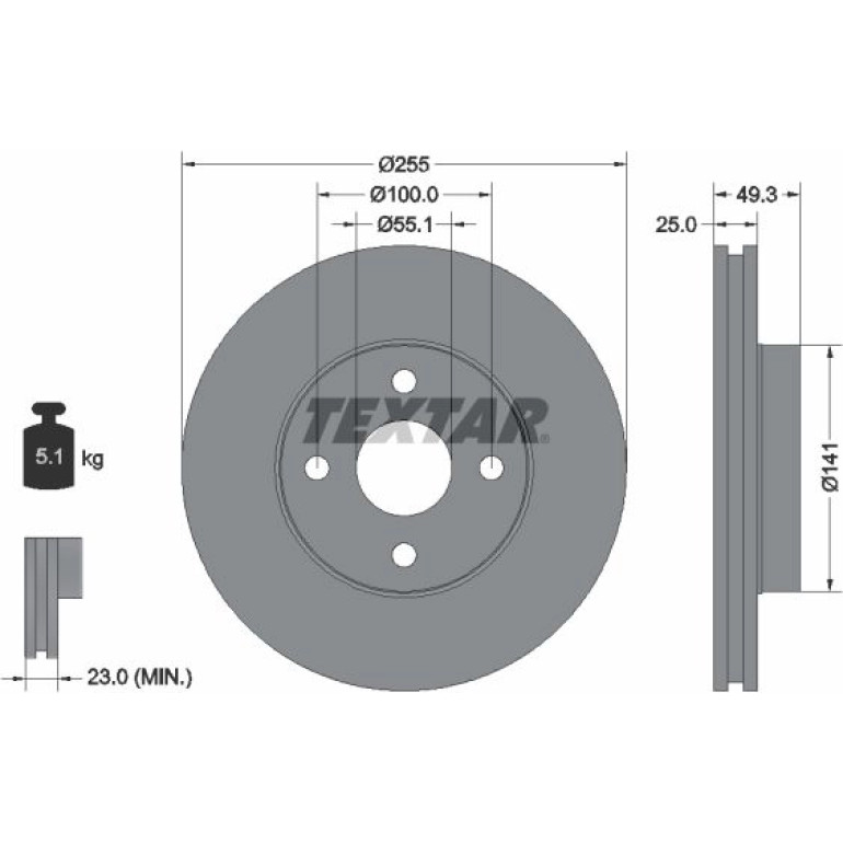 Bremsscheibe 92125803