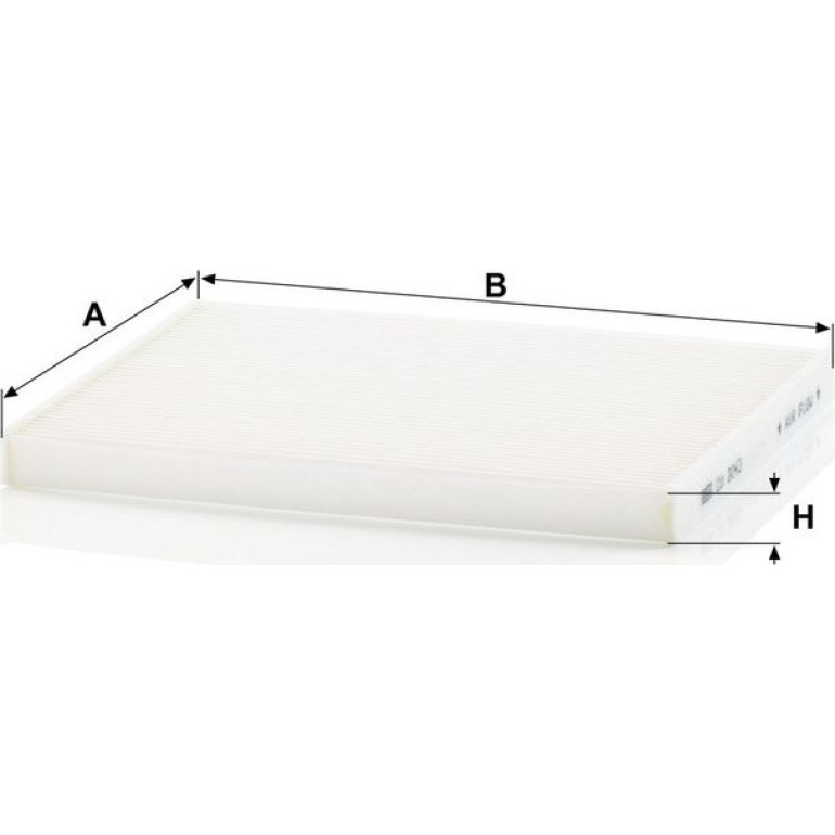 MANN-FILTER CU 2243 Innenraumfilter, Partikelfilter MANN-FILTER CU 2243 Innenraumfilter, Partikelfilter