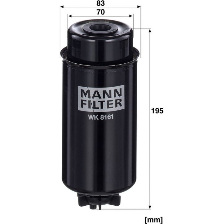 Kraftstofffilter WK 8161 Kraftstofffilter WK 8161