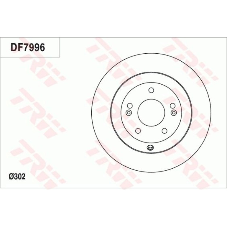 Bremsscheibe DF7996 Bremsscheibe DF7996