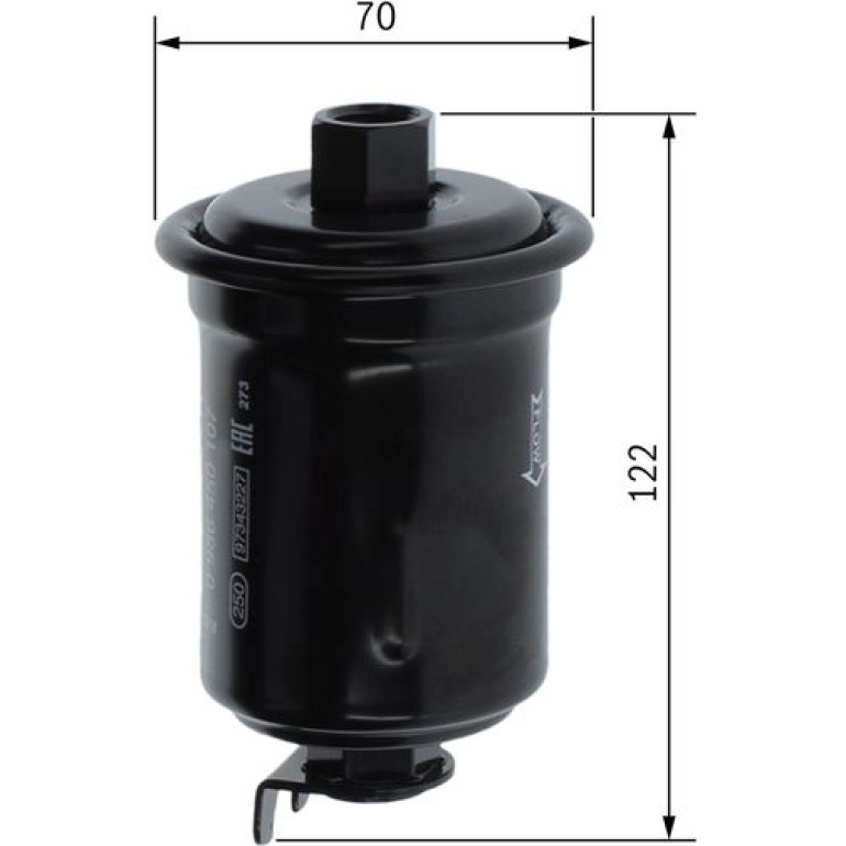 Kraftstofffilter 0 986 450 107