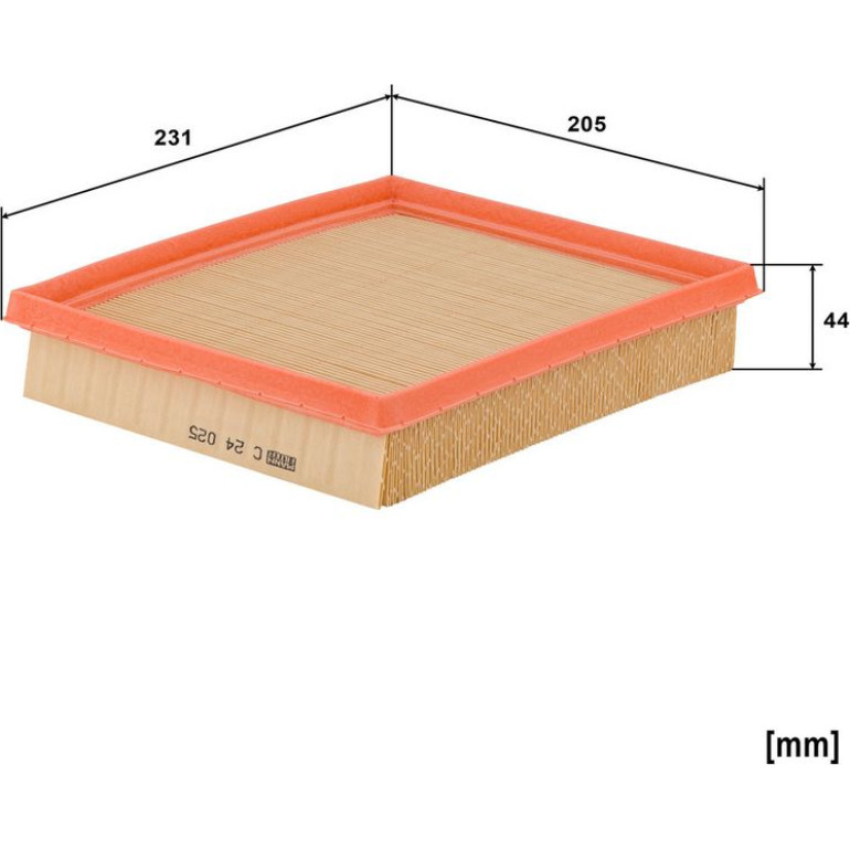 MANN-FILTER C 24 025 Luftfilter MANN-FILTER C 24 025 Luftfilter