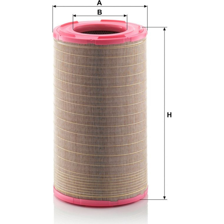 MANN-FILTER C 30 1500 Sekundärluftfilter