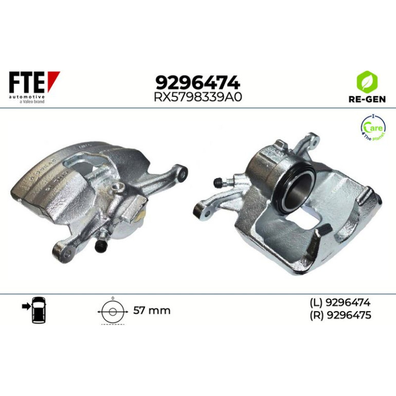 Bremssattel 9296474 Bremssattel 9296474