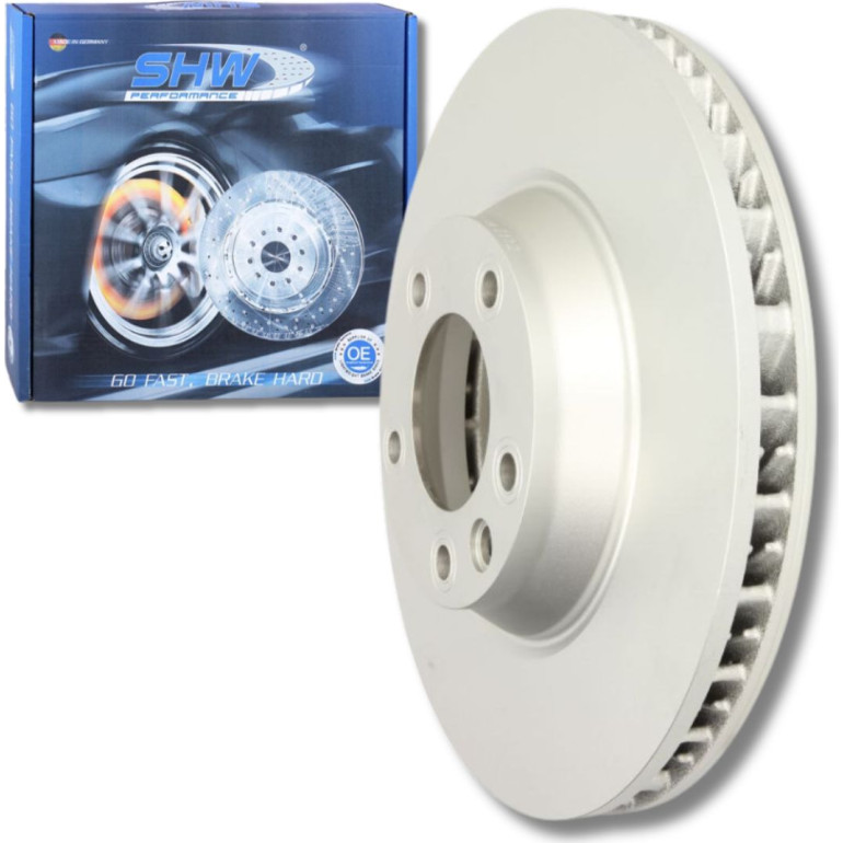 SHW Performance VFR37814 Bremsscheibe Vorderachse rechts, 350x34mm für Audi Q7, Porsche Cayenne (955), VW Touareg SHW Performance VFR37814 Bremsscheibe Vorderachse rechts, 350x34mm für Audi Q7, Porsche Cayenne (955), VW Touareg