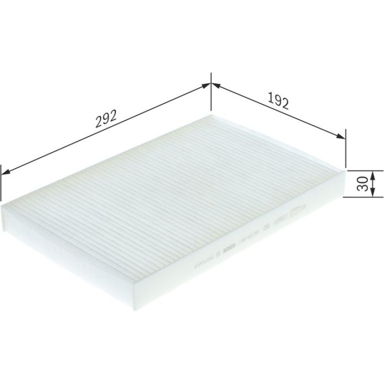 BOSCH 1 987 432 258 Innenraumfilter