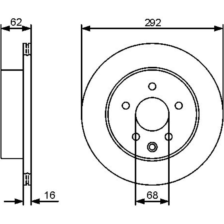 Bremsscheibe 0 986 479 C12 Bremsscheibe 0 986 479 C12