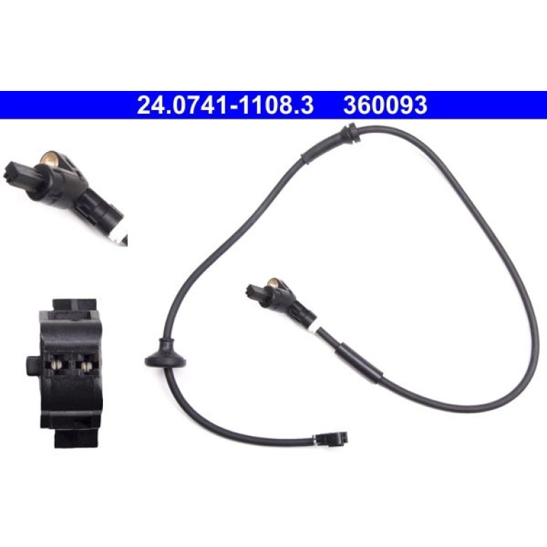 Sensor, Raddrehzahl 24.0741-1108.3 Sensor, Raddrehzahl 24.0741-1108.3