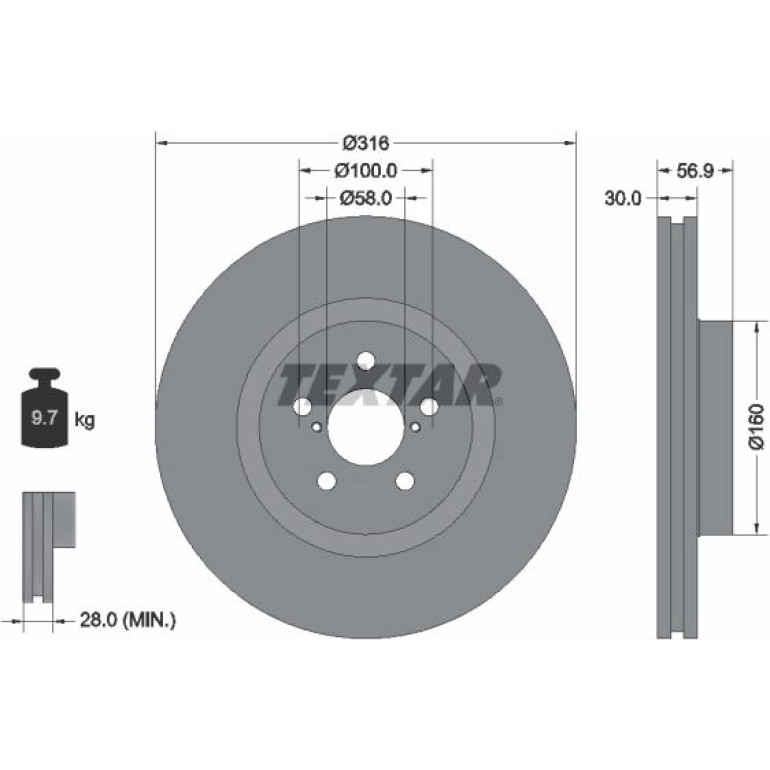 Bremsscheibe 92236503 Bremsscheibe 92236503