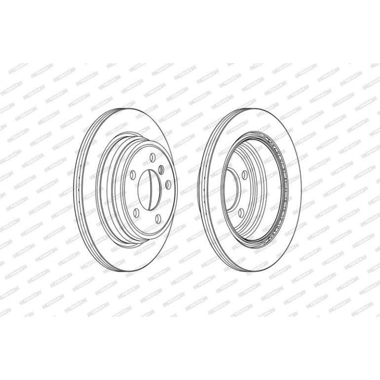 Bremsscheibe DDF2313C