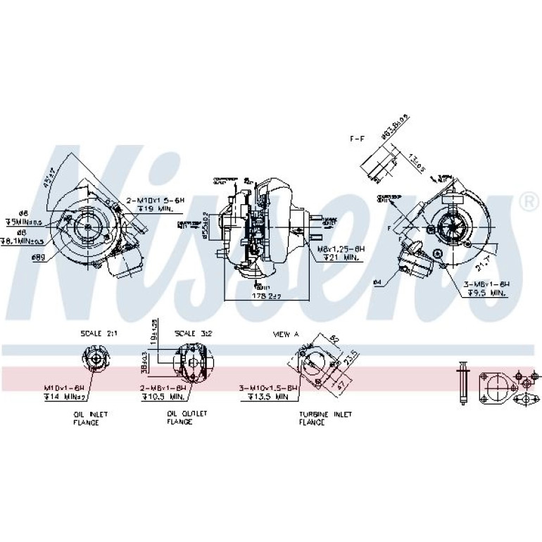 Nissens Turbolader 93248