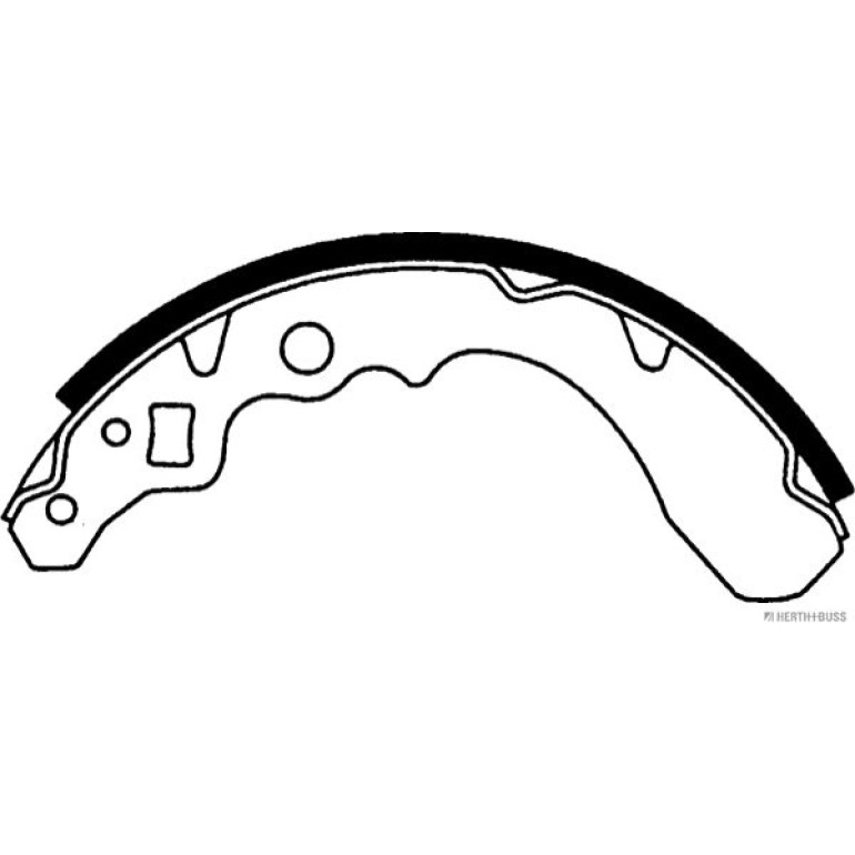 Bremsbackensatz J3506008
