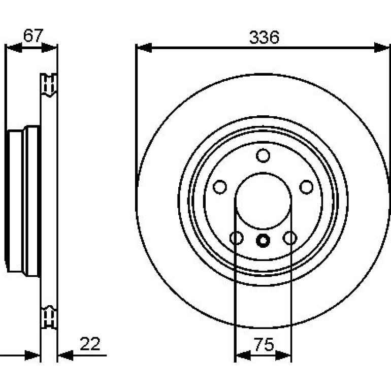 Bremsscheibe 0 986 479 439 Bremsscheibe 0 986 479 439