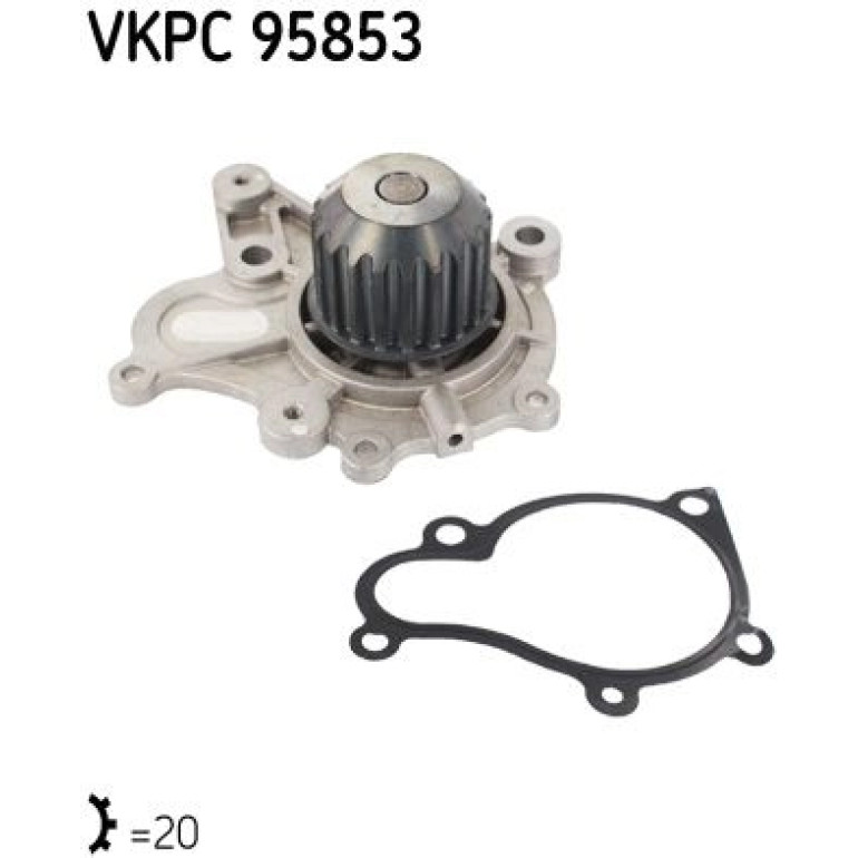 Wasserpumpe VKPC 95853 Wasserpumpe VKPC 95853