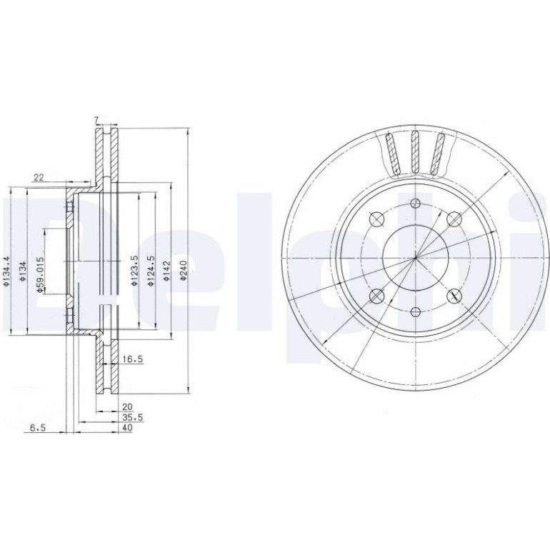 Bremsscheibe BG2330 Bremsscheibe BG2330