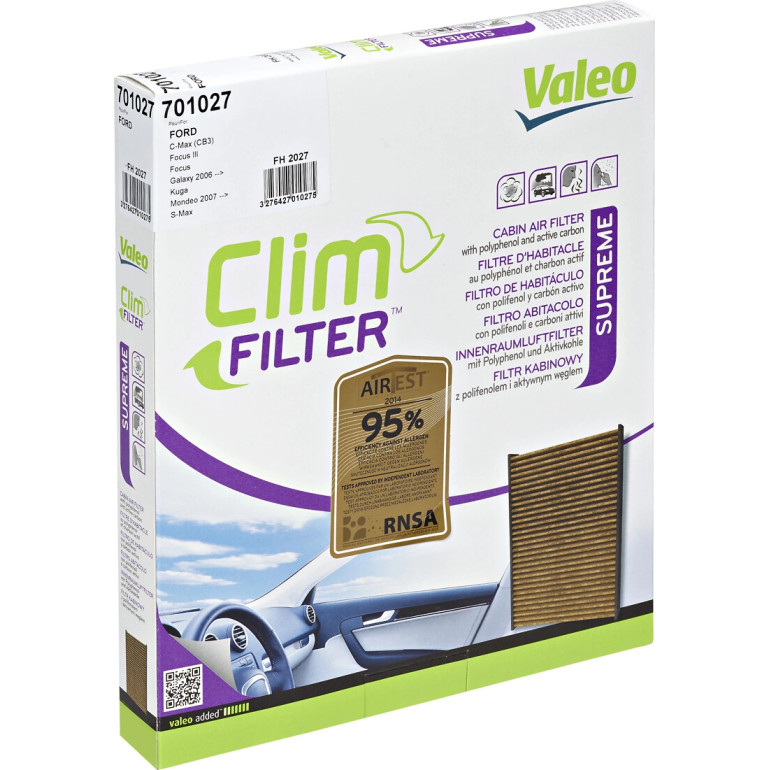 Filter, Innenraumluft 701027