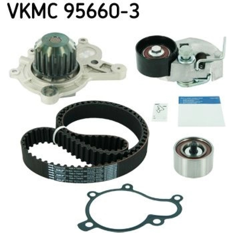 Wasserpumpe + Zahnriemensatz VKMC 95660-3 Wasserpumpe + Zahnriemensatz VKMC 95660-3