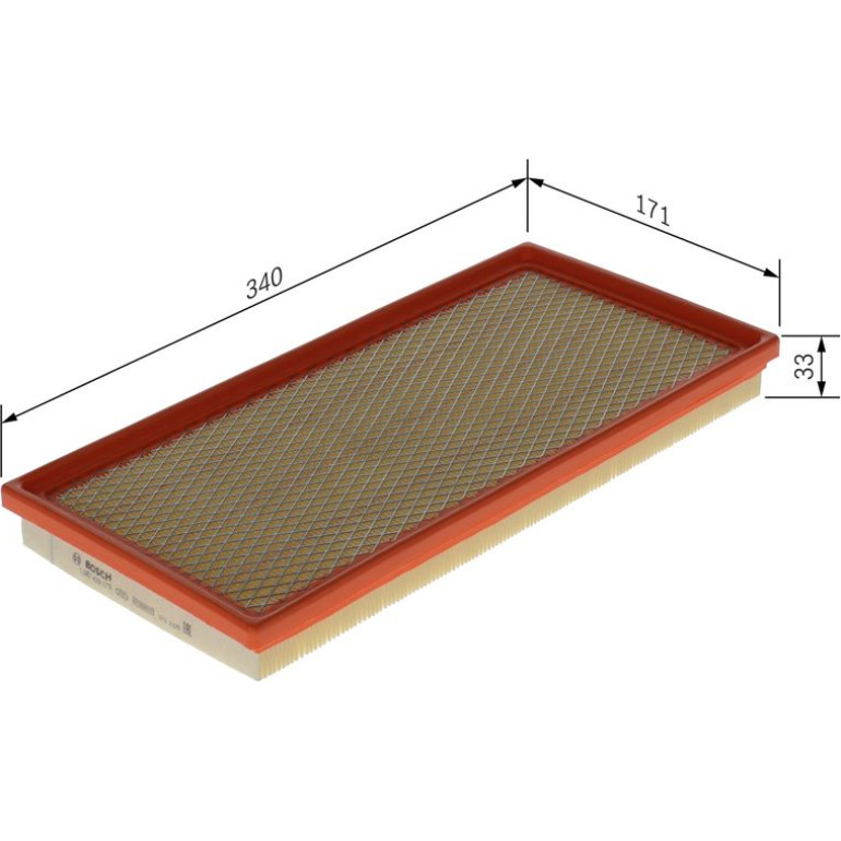BOSCH 1 987 429 179 Luftfilter BOSCH 1 987 429 179 Luftfilter