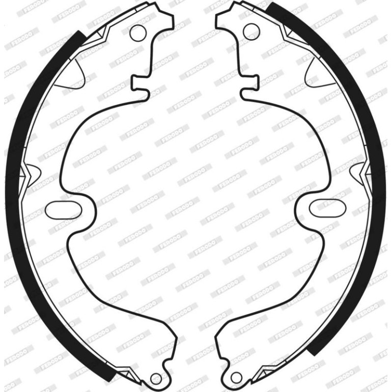 Bremsbackensatz FSB241 Bremsbackensatz FSB241