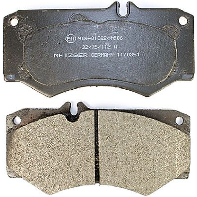 Bremsbelagsatz, Scheibenbremse 1170351 Bremsbelagsatz, Scheibenbremse 1170351