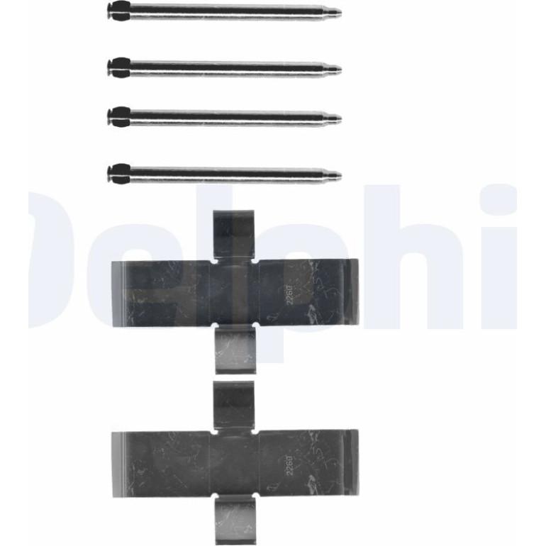 Zubehörsatz, Scheibenbremsbelag LX0107 Zubehörsatz, Scheibenbremsbelag LX0107